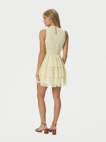 Hovedbilde May Solid Chiffon Dress Yellow