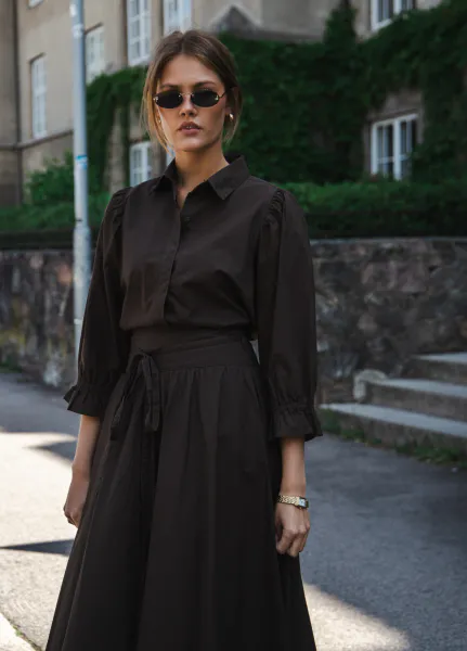 Hovedbilde Amy Shirt Chocolate