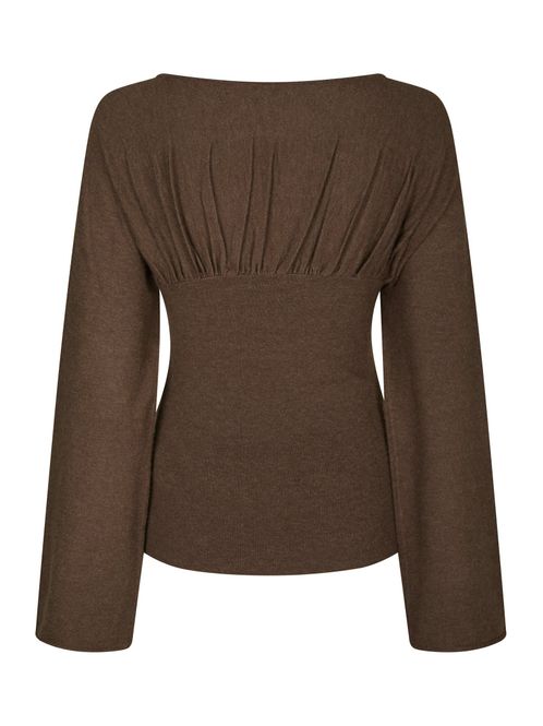 Hovedbilde Kaiba Knit Blouse Brown Melange