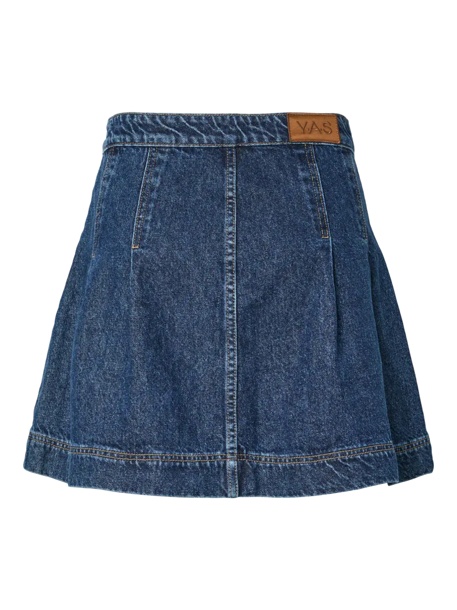 Yassalino Denim Skirt Medium Blue Denim