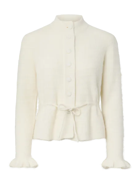 Hovedbilde YasThellis Knit Cardigan Star White