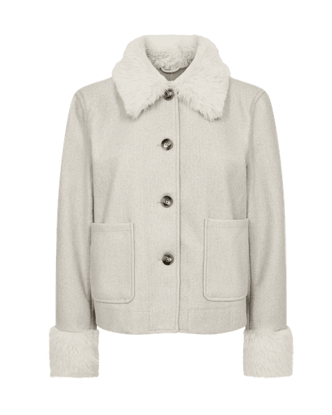 Hovedbilde Yanna Jacket Fur Moonbeam Melange