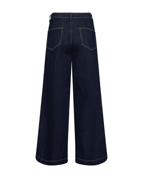 Hovedbilde Sindy Jeans Denim Wide Leg Dark Blue Denim 32