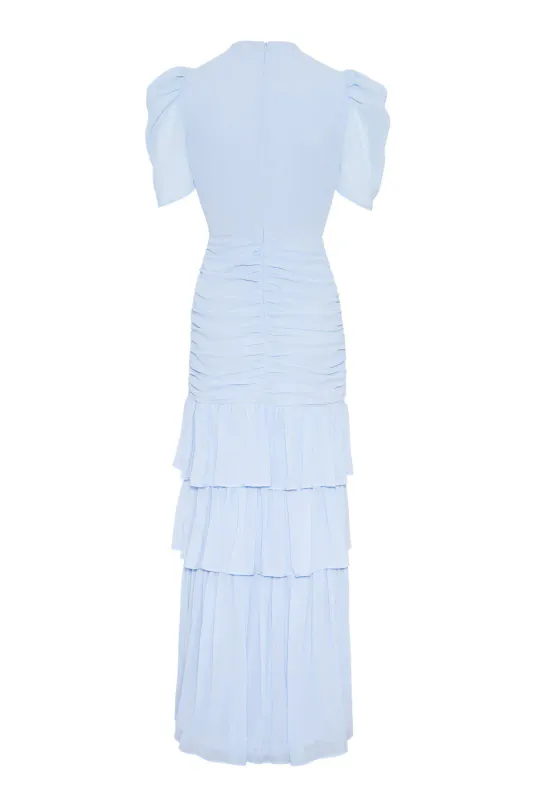Jenna Maxi Dress Light Blue