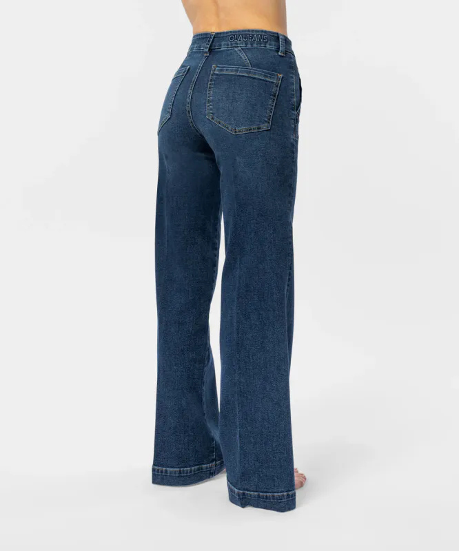 The Mona Jean Dark Vintage Blue
