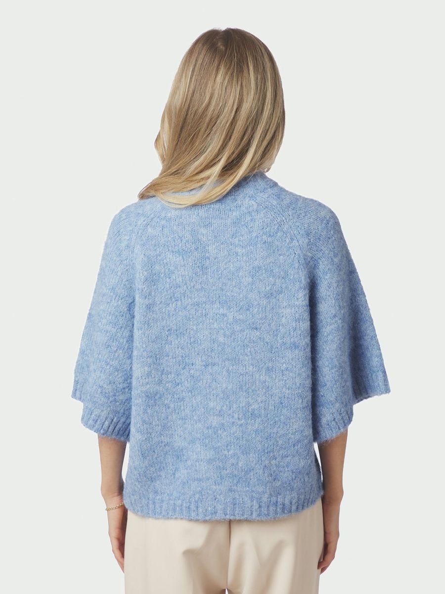 Benuta Fluffy Cardigan Dusty Blue