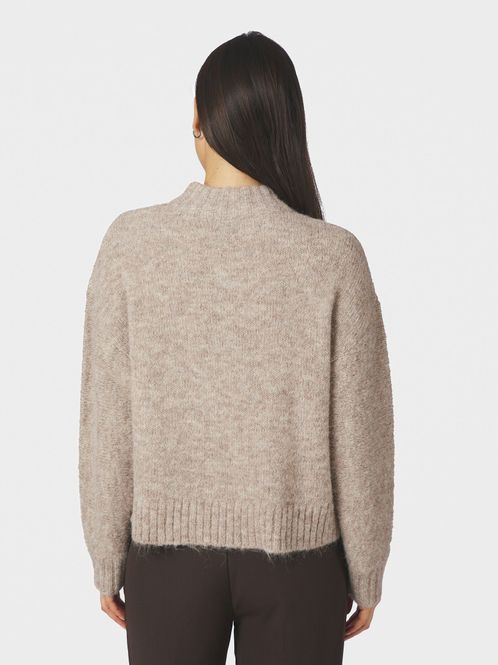 Hovedbilde Taura FLuffy Knit Cardigan Beige
