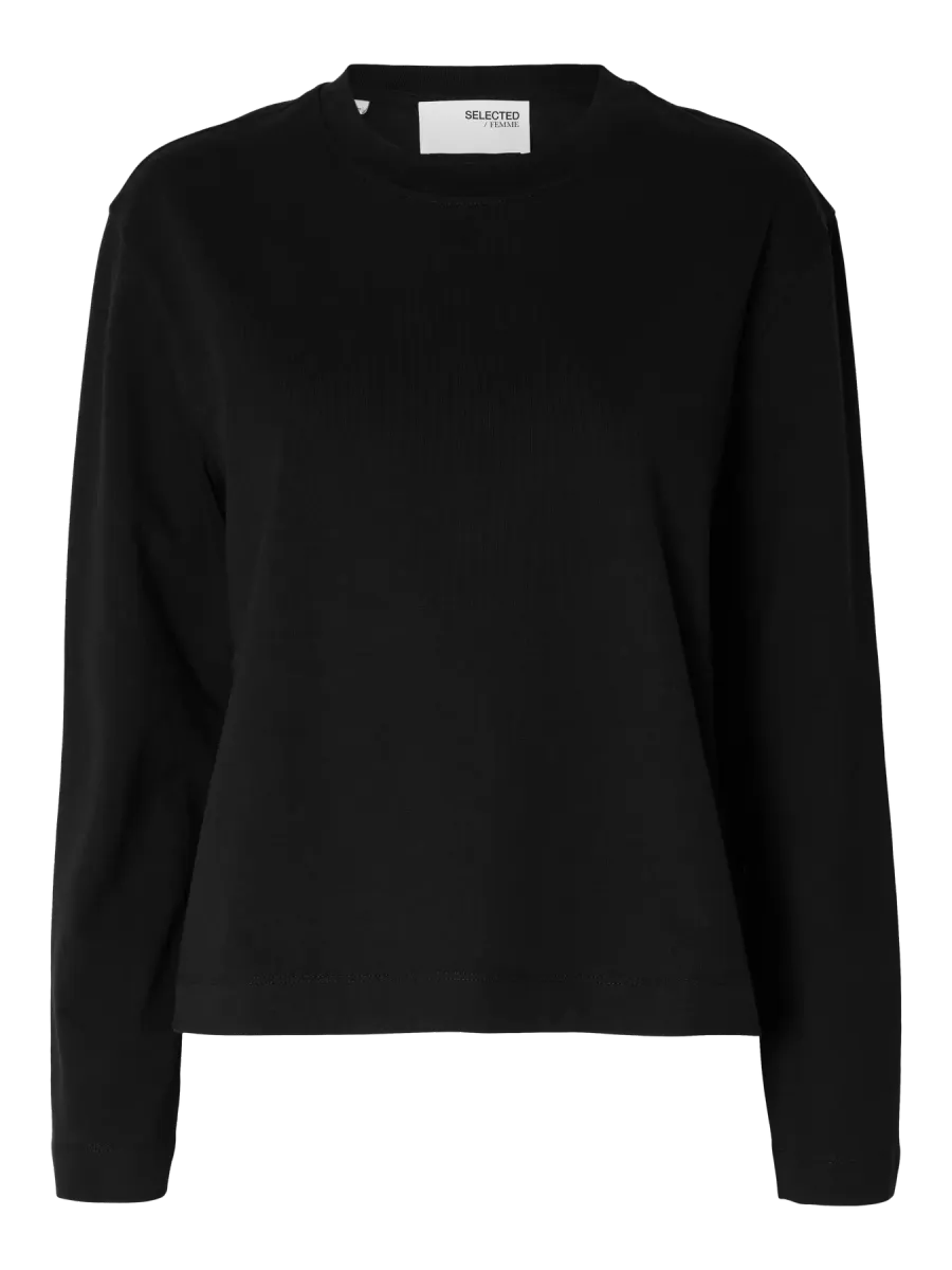 SlfBoxy Longsleeve Black