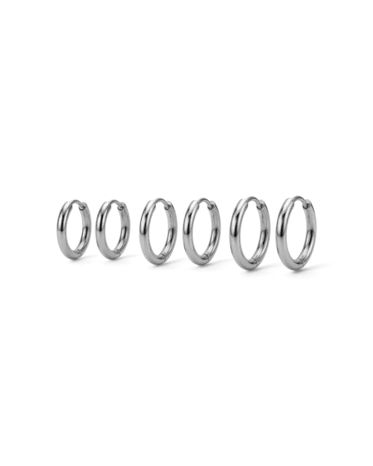 Hovedbilde Triple Pair Hoops Steel