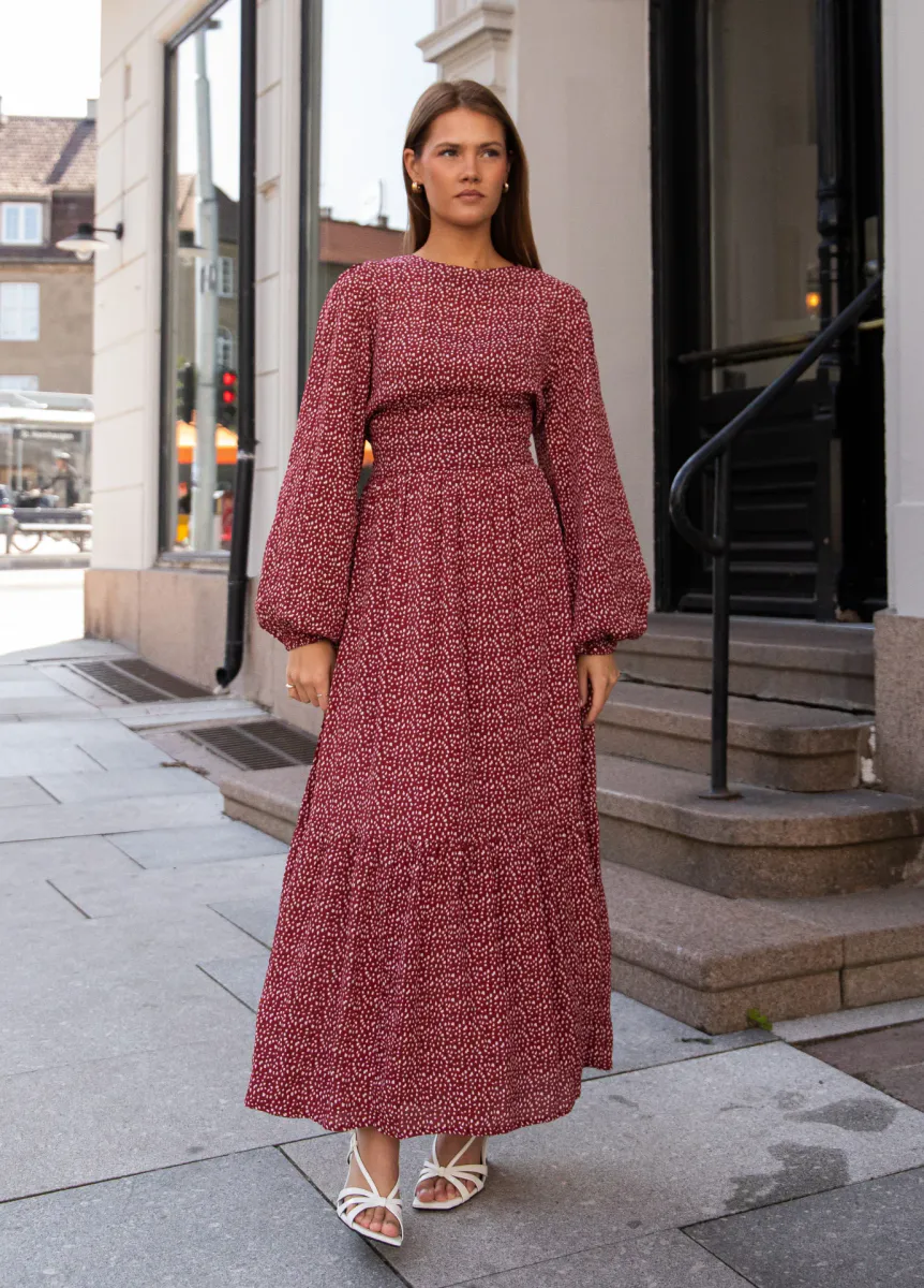 Rosie Maxi Dress Ruby Red