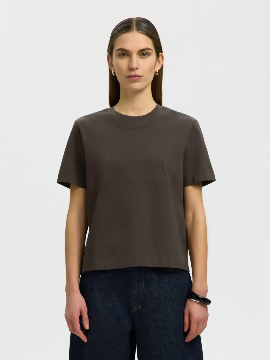 Slfessential Boxy Tee Deliciose