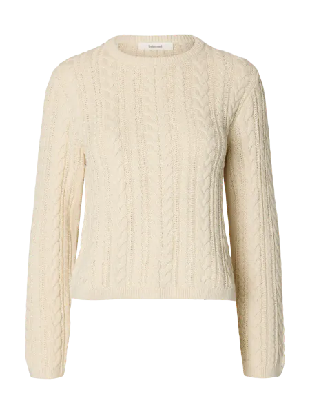 Hovedbilde SlfBraun Cable Knit Birch