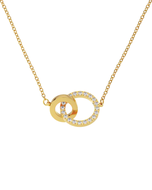 Hovedbilde Eternal Orbit Necklace Gull