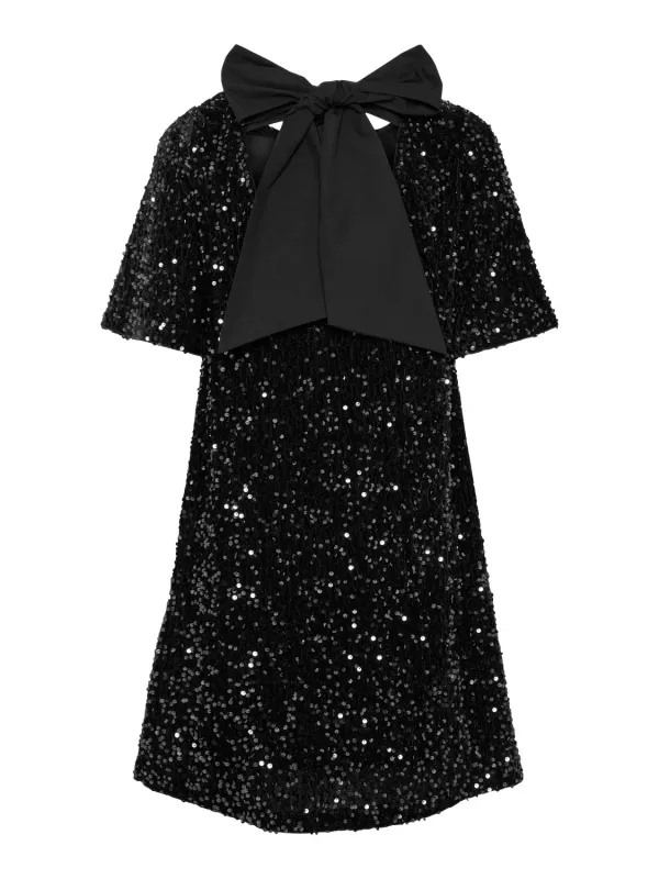 YasFudsy 2/4 Short Dress Black