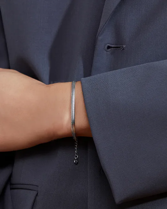 Hovedbilde Herringbone Bracelet Steel