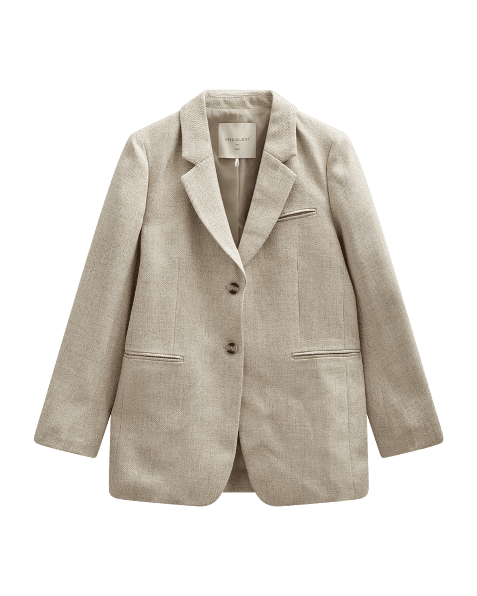 Lydia Blazer Sand Melange