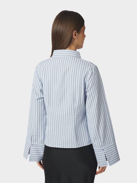 Hovedbilde Rosa Striped Crepe Shirt Blue