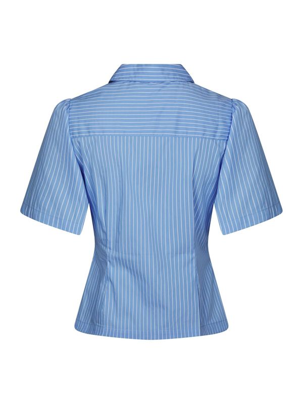 Balara Stripe Poplin Shirt Light Blue
