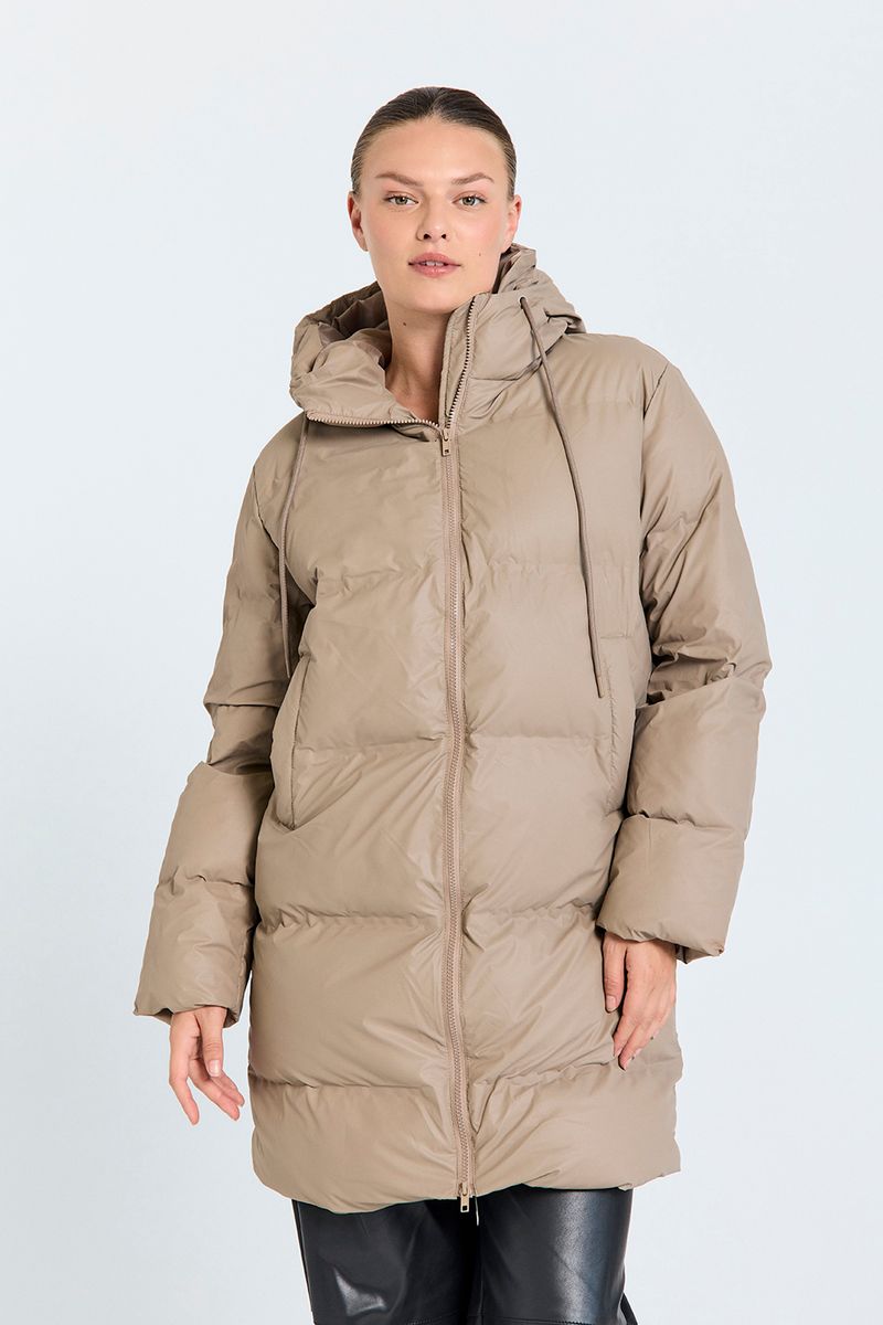 RainGo Jacket Knee Long Desert Taupe