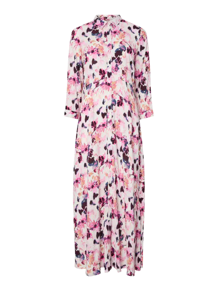 Hovedbilde YasSavanna Long Shirt Dress Pristine Lynn