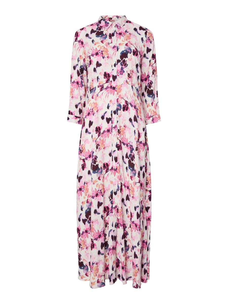 YasSavanna Long Shirt Dress Pristine Lynn