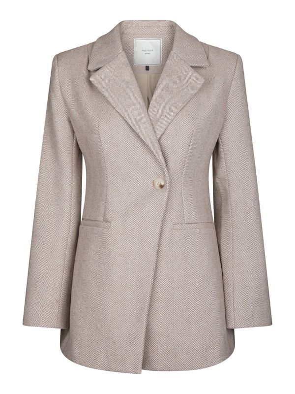Bowie Herringbone S Blazer Sand