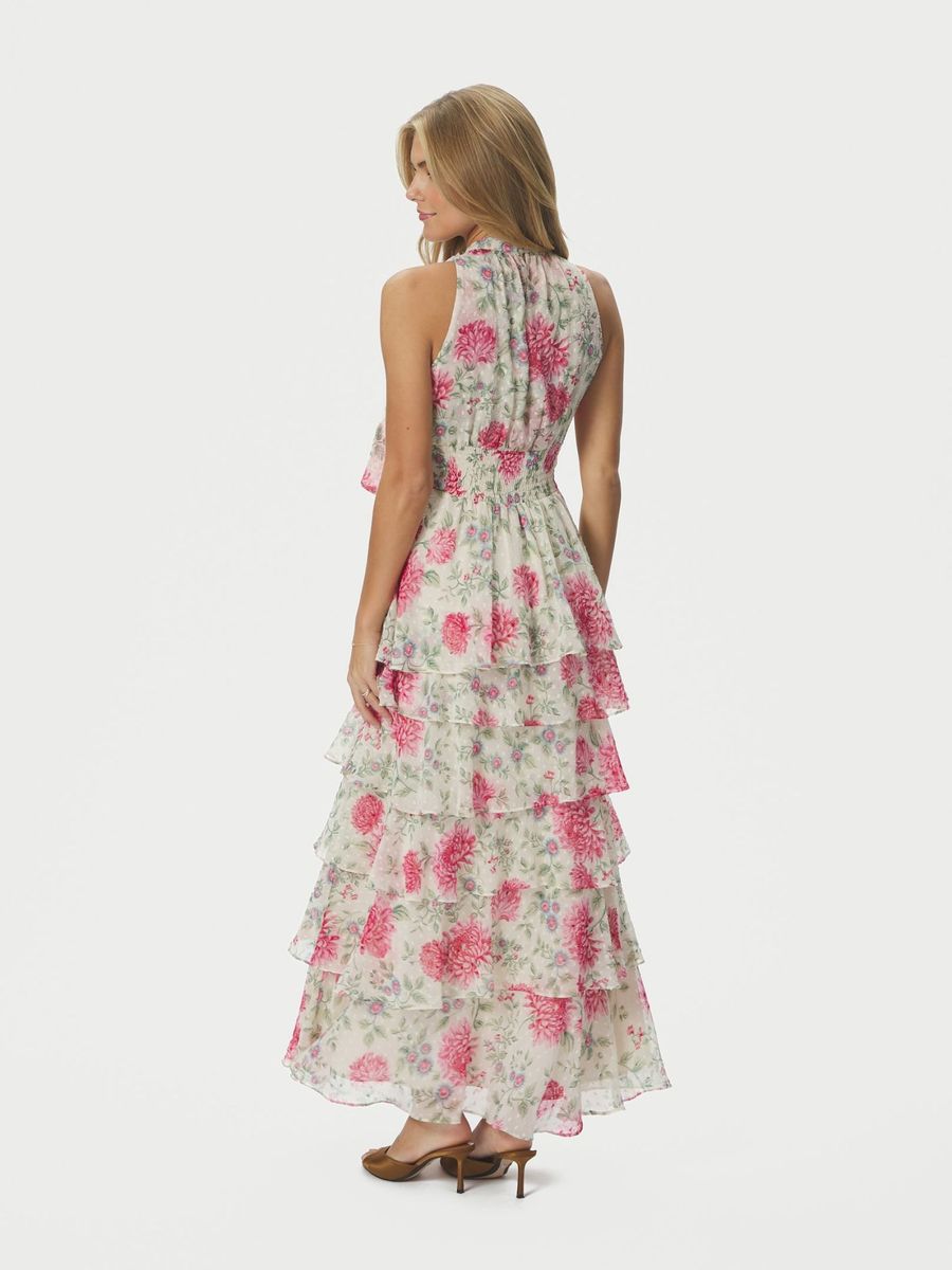 Marli  Big Flower Dress Creme