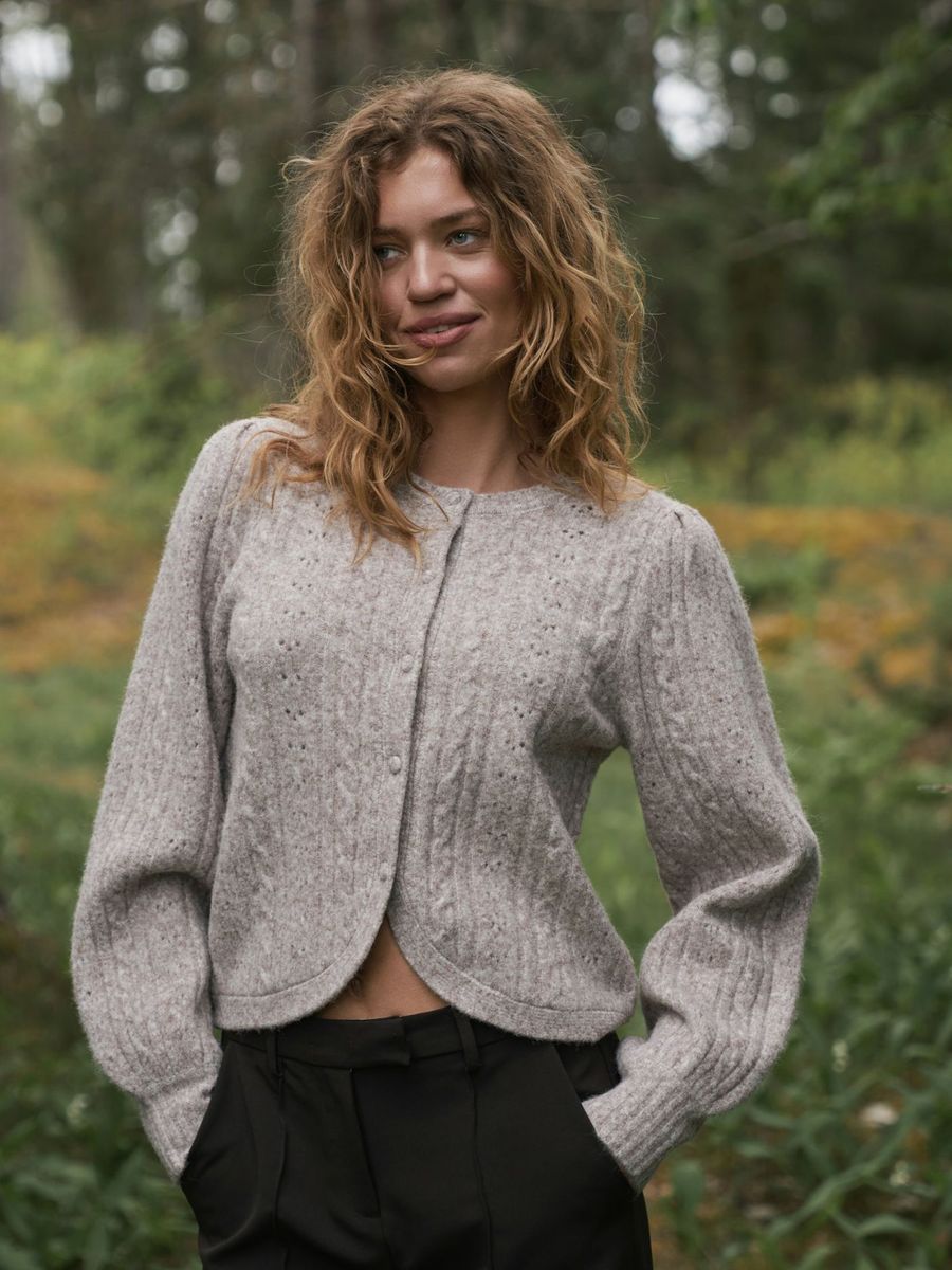 Koteas Cable Knit Beige Melange
