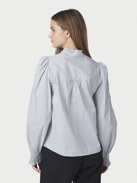 Hovedbilde Astrida Stripe Stone Blouse White