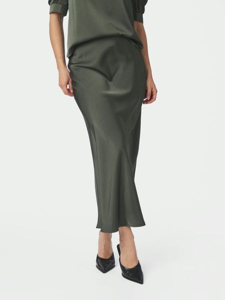 Hovedbilde Vicky Heavy Sateen Skirt Deep Green