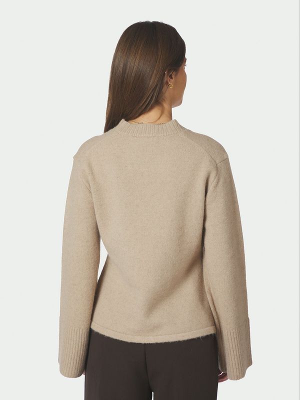 Pixie Knit Cardigan Warm Grey