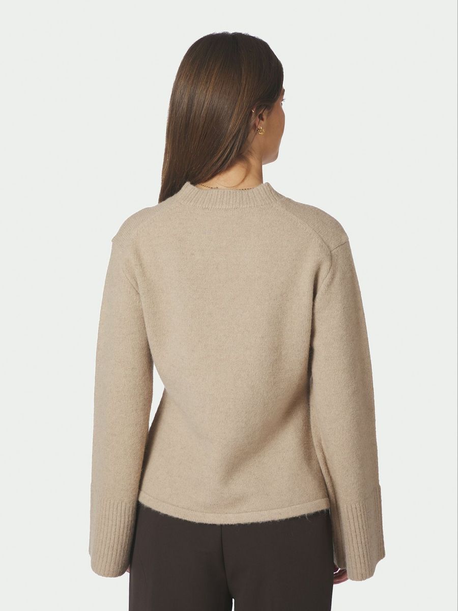 Pixie Knit Cardigan Warm Grey