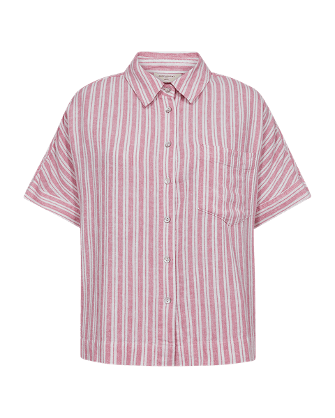 Hovedbilde Lava dyed Stripe Shirt Wild Orchid w Brilliant ...