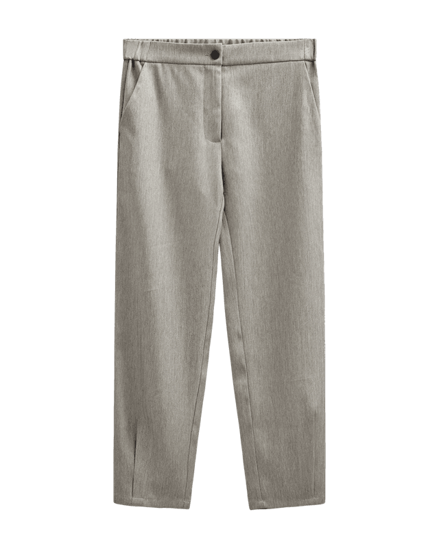 Caia Pants Light Grey Melange
