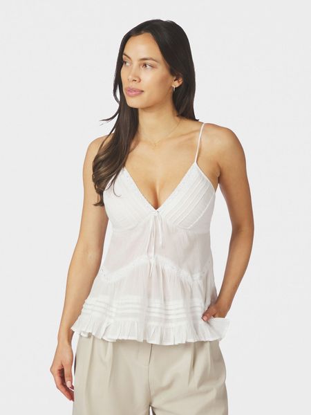 Hovedbilde Elvena S Voile Top White