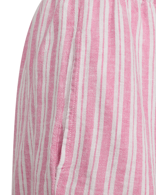 Lava Dyed Stripe Shorts Wild Orchid w. Brilliant White