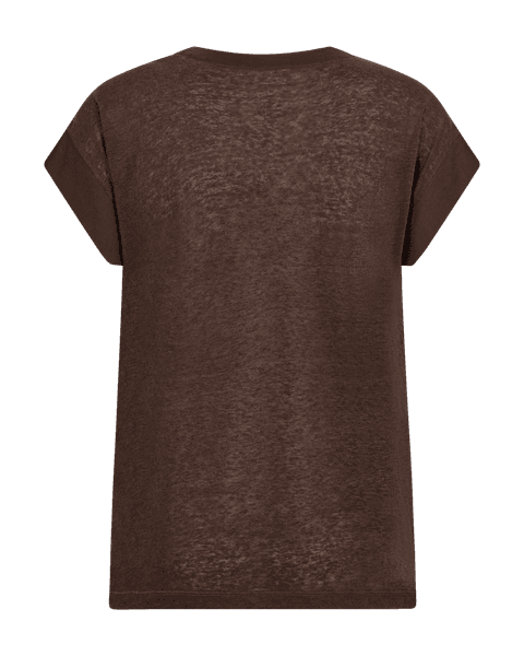 Hovedbilde Lavina Tee Fabric Mix Coffee Bean