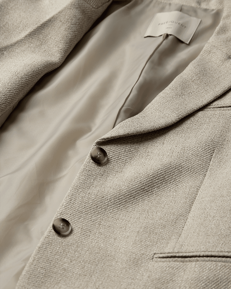 Lydia Blazer Sand Melange