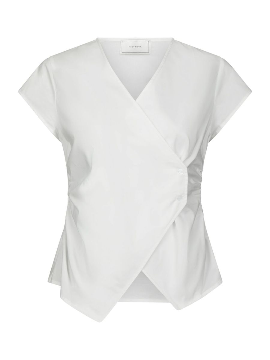 Fidi Poplin Top White