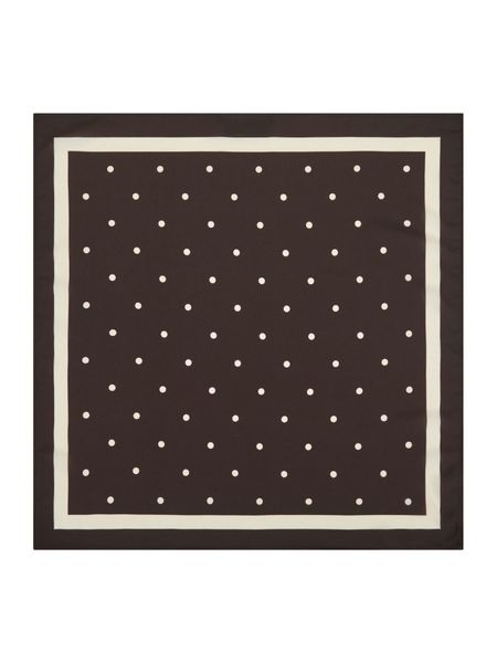 Hovedbilde Judy Dot Scarf Dark Brown