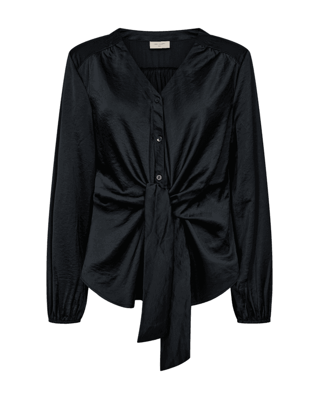 Dove Blouse Sateen Black