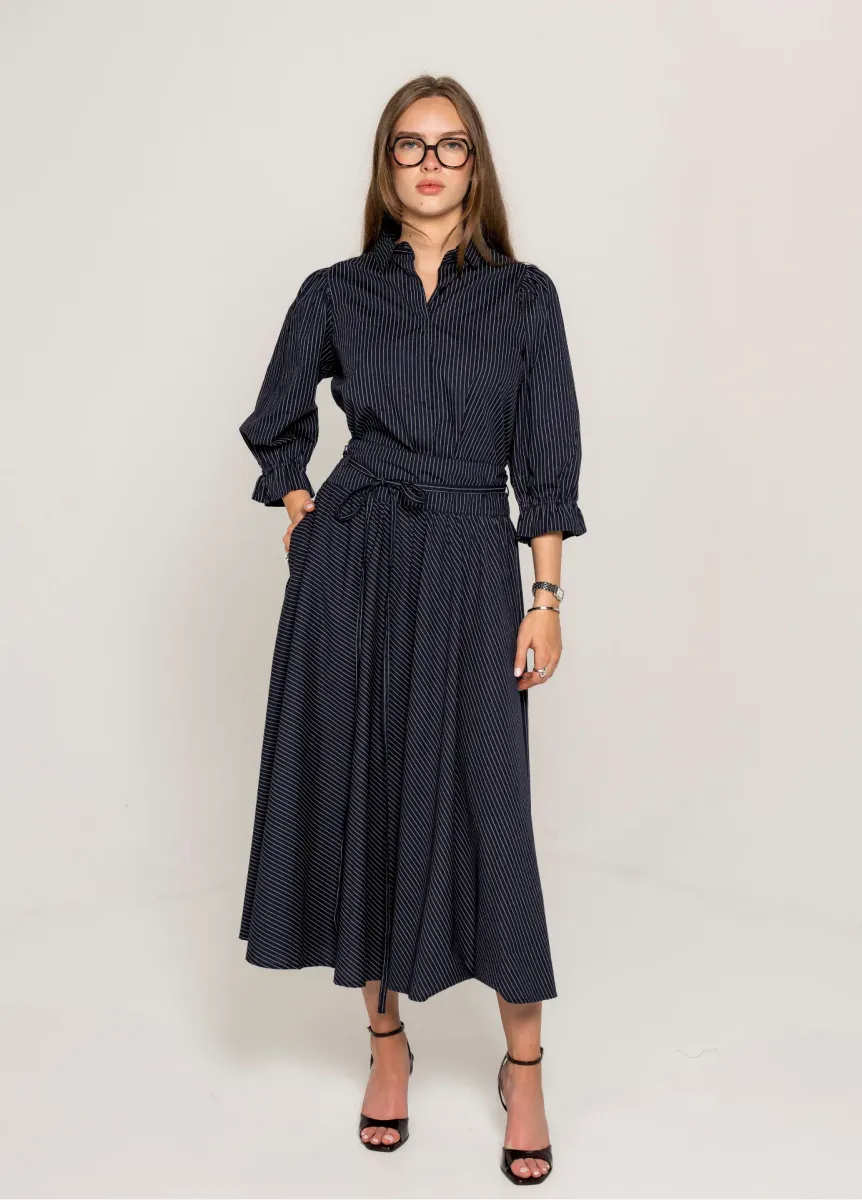 Astrid Skirt Pinstripe