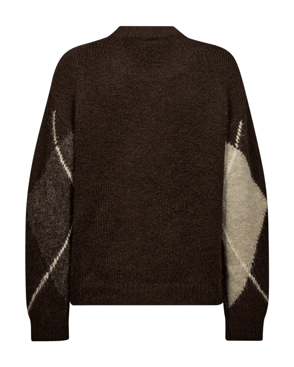 GrsLulu Pullover Mole w. Oyster Grey