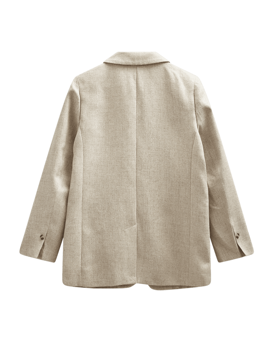 Lydia Blazer Sand Melange