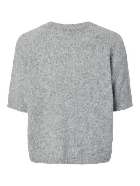 Hovedbilde Yasenya Knit Pullover Light Grey Melange