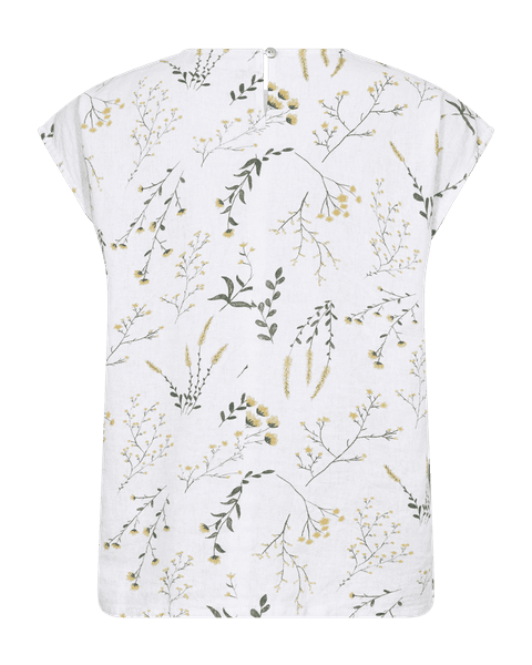 Hovedbilde Laluna Blouse Brilliant White w. Golden Haze
