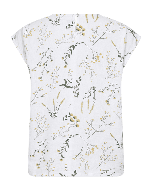 Hovedbilde Laluna Blouse Brilliant White w. Golden Haze