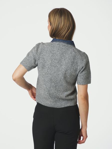 Hovedbilde Amoria Knit Cardigan Grey Melange
