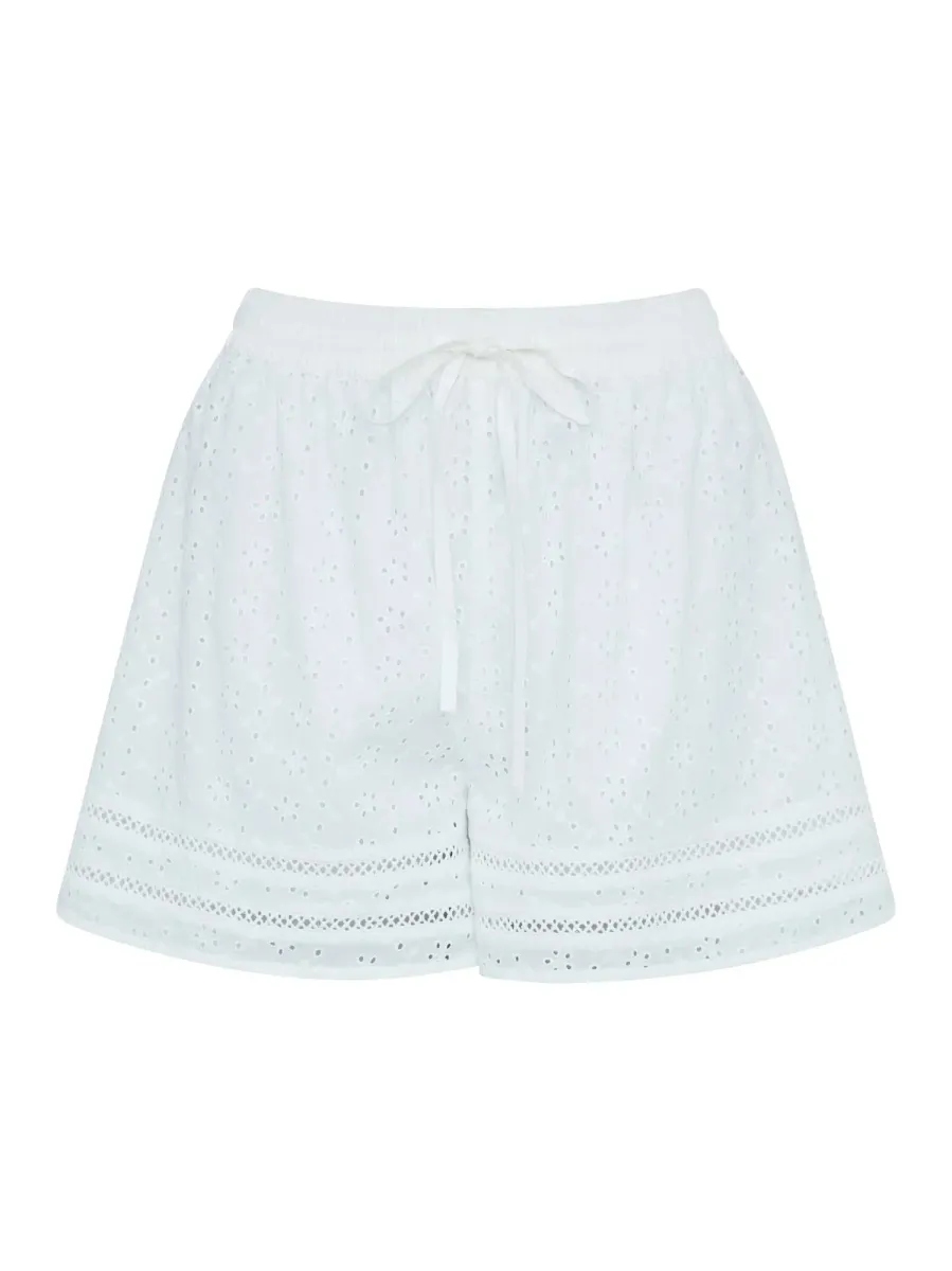 Blakely Shorts White