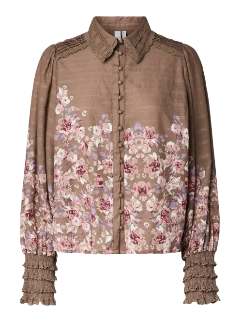 Hovedbilde YasSomellu Shirt Timber Wolf Somellu Print